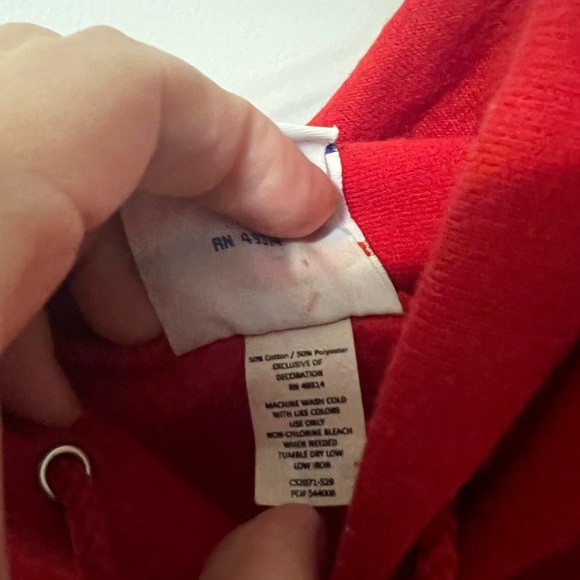 Champion University of Arizona Red Sweatshirt Hoodie  - size Small - Picture 3 of 10